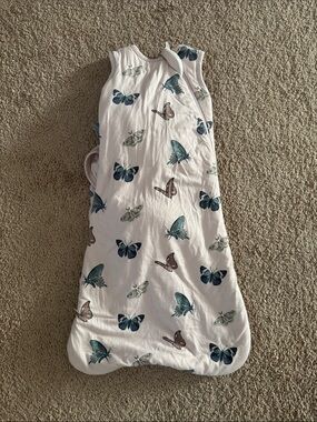 KYTE Butterfly Print Baby Sleep Sack XS